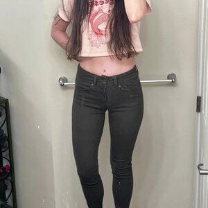 Mid Rise Skinny Pants